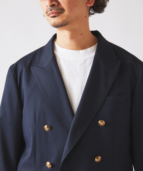JOURNAL STANDARD relume（ジャーナルスタンダード　レリューム）の「TRツイル  ネイビー ブレザー（テーラードジャケット・メンズ・ネイビー・MEDIUM/LARGE）」の12枚目の写真