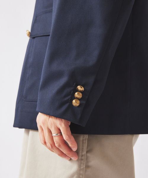 JOURNAL STANDARD relume（ジャーナルスタンダード　レリューム）の「TRツイル  ネイビー ブレザー（テーラードジャケット・メンズ・ネイビー・MEDIUM/LARGE）」の14枚目の写真