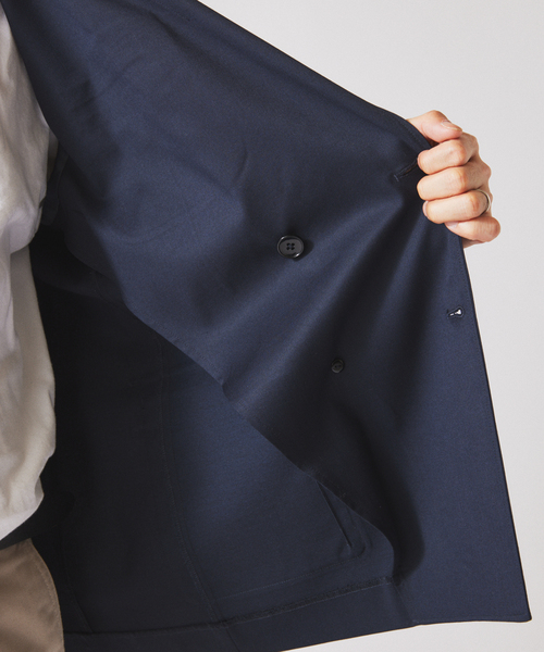 JOURNAL STANDARD relume（ジャーナルスタンダード　レリューム）の「TRツイル  ネイビー ブレザー（テーラードジャケット・メンズ・ネイビー・MEDIUM/LARGE）」の15枚目の写真