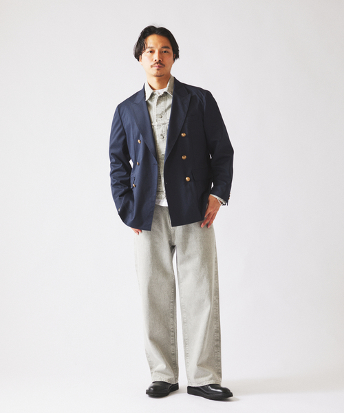 JOURNAL STANDARD relume（ジャーナルスタンダード　レリューム）の「TRツイル  ネイビー ブレザー（テーラードジャケット・メンズ・ネイビー・MEDIUM/LARGE）」の19枚目の写真