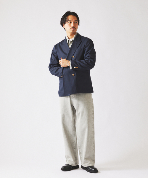 JOURNAL STANDARD relume（ジャーナルスタンダード　レリューム）の「TRツイル  ネイビー ブレザー（テーラードジャケット・メンズ・ネイビー・MEDIUM/LARGE）」の20枚目の写真
