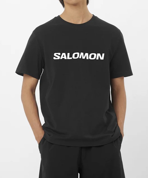 SALOMON】SALOMON LOGO SS TEE M（Tシャツ/カットソー）｜SALOMON 