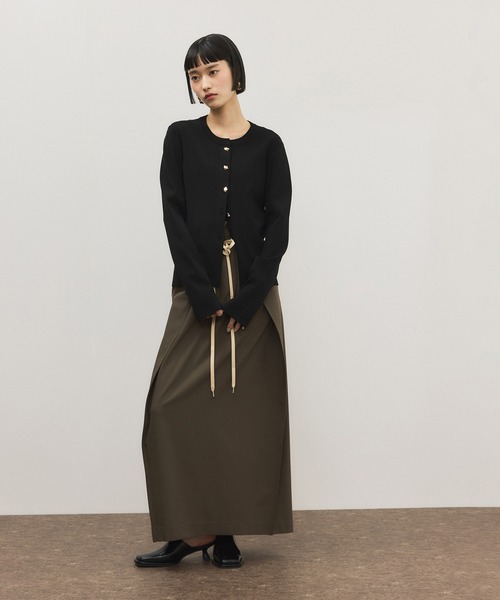 ADAM ET ROPE'（アダムエロペ）の「スクエアミュール（サンダル・レディース・ブラック/ブラウン・23/24.5/24/23.5）」の3枚目の写真