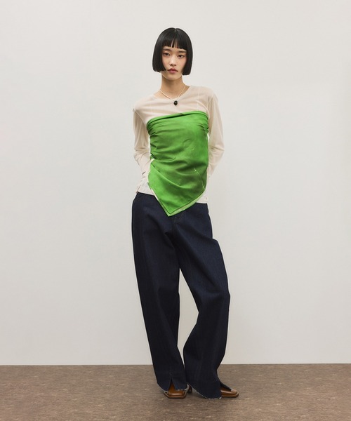 ADAM ET ROPE'（アダムエロペ）の「スクエアミュール（サンダル・レディース・ブラック/ブラウン・23/24.5/24/23.5）」の4枚目の写真