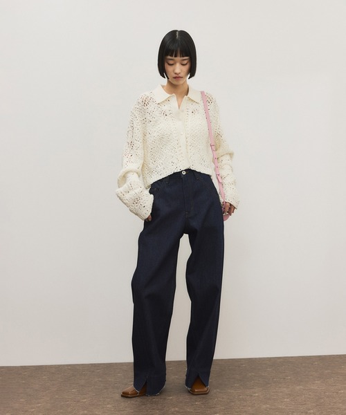 ADAM ET ROPE'（アダムエロペ）の「スクエアミュール（サンダル・レディース・ブラック/ブラウン・23/24.5/24/23.5）」の6枚目の写真