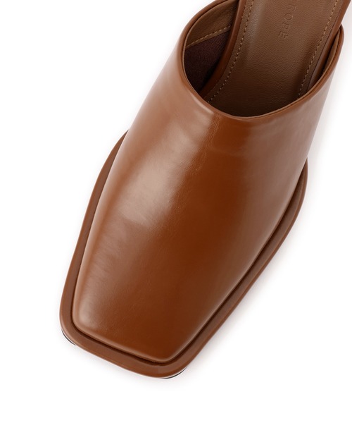 ADAM ET ROPE'（アダムエロペ）の「スクエアミュール（サンダル・レディース・ブラック/ブラウン・23/24.5/24/23.5）」の11枚目の写真