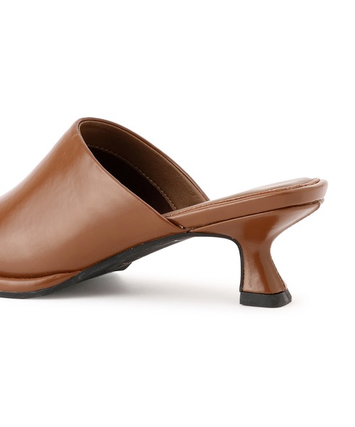 ADAM ET ROPE'（アダムエロペ）の「スクエアミュール（サンダル・レディース・ブラック/ブラウン・23/24.5/24/23.5）」の12枚目の写真