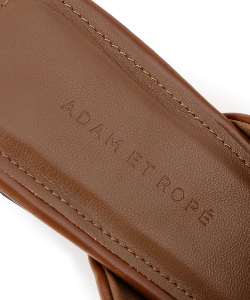 ADAM ET ROPE'（アダムエロペ）の「スクエアミュール（サンダル・レディース・ブラック/ブラウン・23/24.5/24/23.5）」の13枚目の写真