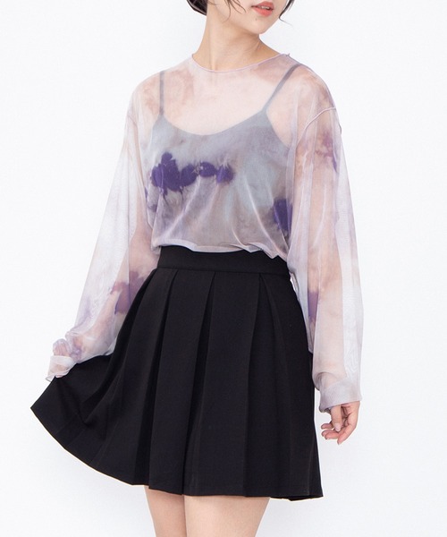 PUNYUS(プニュズ)の「ボックスプリーツミニスカート(スカート・レディース・ブラック/グレー・1/2/3/4/5)」の21枚目の写真