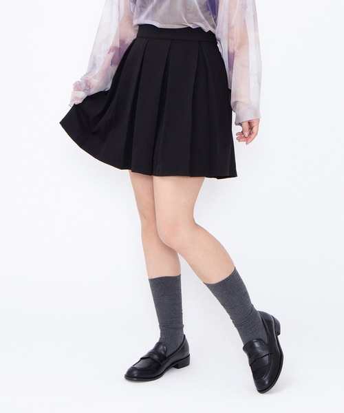 PUNYUS(プニュズ)の「ボックスプリーツミニスカート(スカート・レディース・ブラック/グレー・1/2/3/4/5)」の20枚目の写真