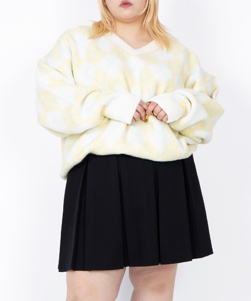 PUNYUS(プニュズ)の「ボックスプリーツミニスカート(スカート・レディース・ブラック/グレー・1/2/3/4/5)」の18枚目の写真