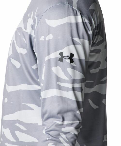 UNDER ARMOUR（アンダーアーマー）の「UAテック ノベルティ ロングスリーブ クルーネック Tシャツ（ベースボール/メンズ）（Tシャツ/カットソー・メンズ・グレー・XL/2XL）」の5枚目の写真