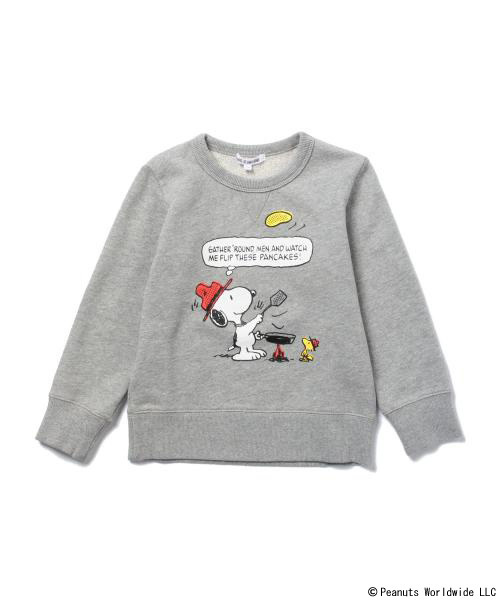 B:MING by BEAMS(ビーミングバイビームス)の「ビーミング by ビームス / Peanuts スウェットクルー 16SS(スウェット・キッズ・トップグレー/ホワイト・130/140/150/120/110/100/80/90)」の6枚目の写真
