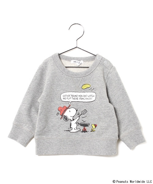 B:MING by BEAMS(ビーミングバイビームス)の「ビーミング by ビームス / Peanuts スウェットクルー 16SS(スウェット・キッズ・トップグレー/ホワイト・130/140/150/120/110/100/80/90)」の17枚目の写真