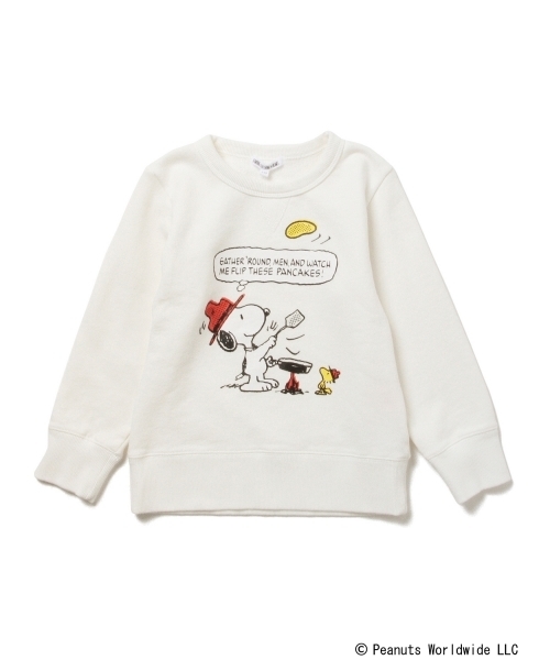 B:MING by BEAMS(ビーミングバイビームス)の「ビーミング by ビームス / Peanuts スウェットクルー 16SS(スウェット・キッズ・トップグレー/ホワイト・130/140/150/120/110/100/80/90)」の9枚目の写真