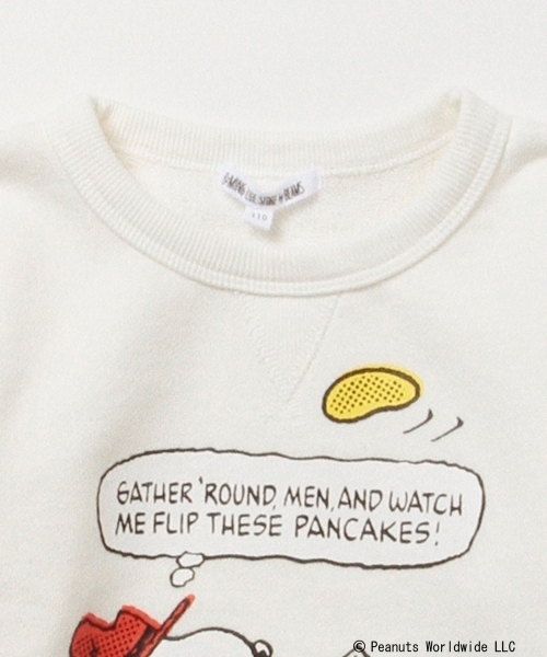 B:MING by BEAMS(ビーミングバイビームス)の「ビーミング by ビームス / Peanuts スウェットクルー 16SS(スウェット・キッズ・トップグレー/ホワイト・130/140/150/120/110/100/80/90)」の10枚目の写真