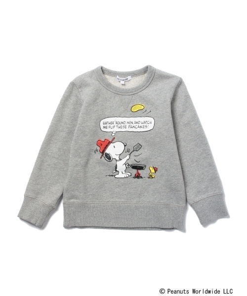 B:MING by BEAMS(ビーミングバイビームス)の「ビーミング by ビームス / Peanuts スウェットクルー 16SS(スウェット・キッズ・トップグレー/ホワイト・130/140/150/120/110/100/80/90)」の14枚目の写真