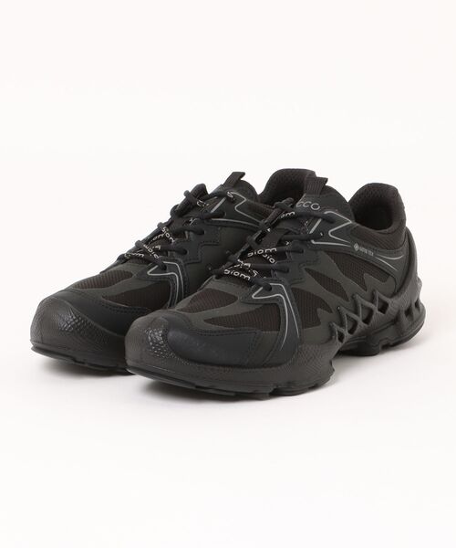 ECCO(エコー)の「ECCO BIOM AEX レディース 本革 スニーカー GORE-TEX防水(スニーカー・レディース・ブラック・37/36/35/39/38)」の1枚目の写真