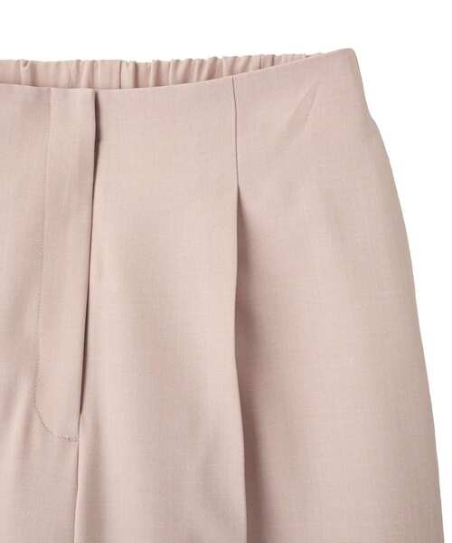 YECCA VECCA（イェッカヴェッカ）の「タックワイドパンツ（その他パンツ・レディース・ネイビー/ピンク/グレイッシュベージュ・S/M/M-L）」の11枚目の写真