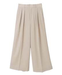 Tiara | 2タックワイドパンツ(スラックス)