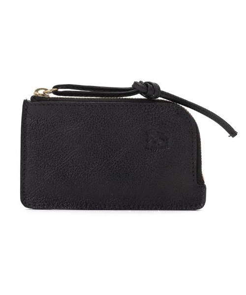 【ILBISONTE】　コンパクトウォレット 黒レザーケース IL BISONTE / コンパクトウォレット / 2026 SPRING SUMMER（財布）｜IL