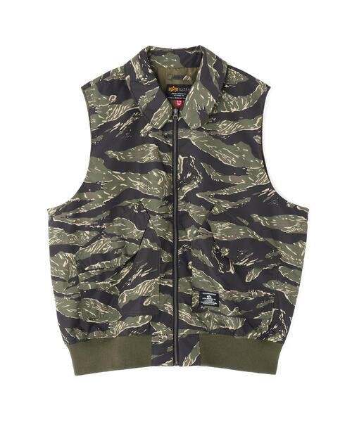 Alpha Industries(アルファインダストリーズ)の「Alpha Industries/アルファ インダストリーズ/CWU 36/P RELAXED VEST/シーダブリューユー 36P リラックスド ベスト(その他アウター・メンズ・グレー系その他6/その他2・S/M/L/XL)」の1枚目の写真