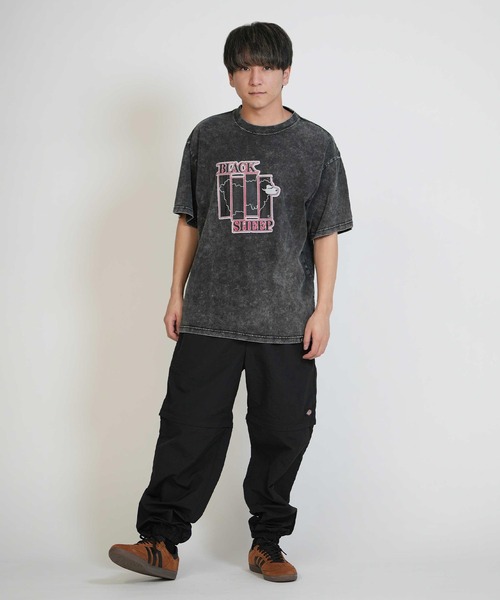 lost(ロスト)の「lost/ロスト メンズ 半袖 Tシャツ MIXER TEE LM6S-2113(Tシャツ/カットソー・メンズ・ブラック系その他2/ブラック系その他4/ブラック系その他3・XL/L/M)」の8枚目の写真