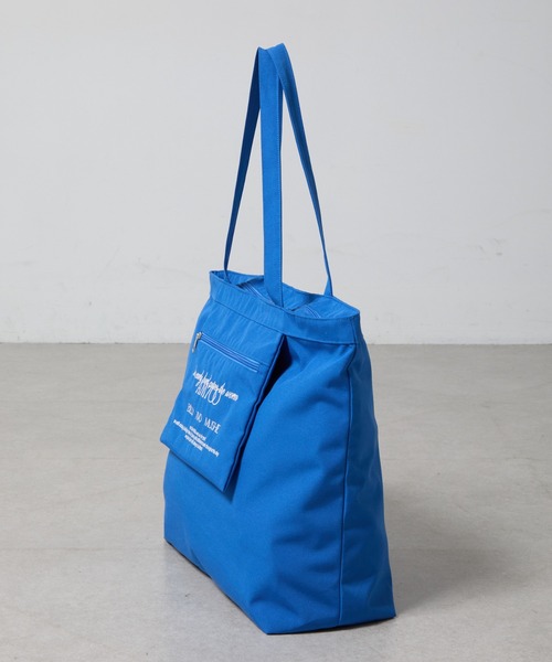 COLONY 2139（コロニートゥーワンスリーナイン）の「【LEI企画】撥水アウトポケットトートバッグ（ショルダーバッグ・レディース・ブラック/ブルー/ホワイト/ミント・FREE）」の16枚目の写真