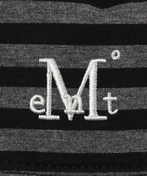 MUCENT(ムセント)の「【UNISEX】MUCENT/ミュトミニボーダーバックパック(バックパック/リュック・レディース・ブラック・FREE)」の5枚目の写真