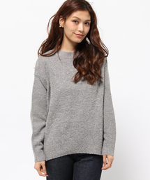 MOUSSY | BOUCLE KNIT TOPS(ニット/セーター)