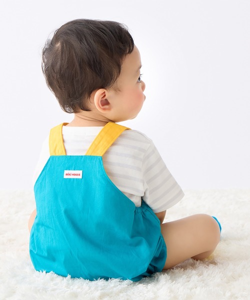 MIKI HOUSE（ミキハウス）の「【WEB限定】ロンパース（ロンパース・キッズ・ベージュ/ピンク/ブルー・フリー(80-90cm)）」の15枚目の写真