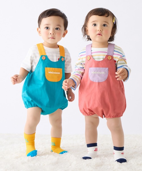 MIKI HOUSE（ミキハウス）の「【WEB限定】ロンパース（ロンパース・キッズ・ベージュ/ピンク/ブルー・フリー(80-90cm)）」の18枚目の写真