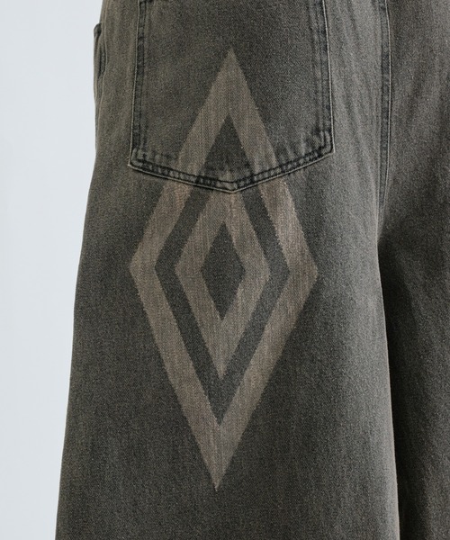 EPNK（イーピーエヌケー）の「UMBRO×EPNK 13OZ-Curve denim / 13オンスカーブデニム（デニムパンツ・メンズ・ブラック/インディゴブルー/ブラウン系その他・LARGE/MEDIUM/SMALL）」の8枚目の写真