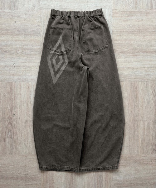 EPNK（イーピーエヌケー）の「UMBRO×EPNK 13OZ-Curve denim / 13オンスカーブデニム（デニムパンツ・メンズ・ブラック/インディゴブルー/ブラウン系その他・LARGE/MEDIUM/SMALL）」の10枚目の写真