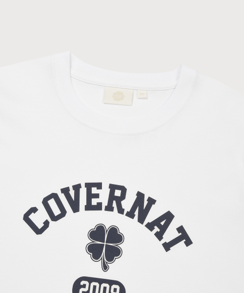 COVERNAT（カバーナット）の「ウーマンクローバーグラフィックTシャツホワイト（Tシャツ/カットソー・レディース・その他・LARGE/WS/WM）」の3枚目の写真