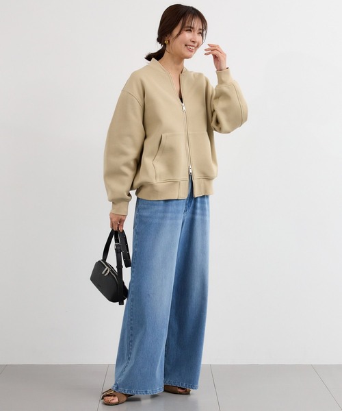 BARNYARDSTORM（バンヤードストーム）の「BARNYARDSTORM / ダンボールZIPブルゾン（ブルゾン・レディース・グレー/ベージュ・M/S）」の10枚目の写真