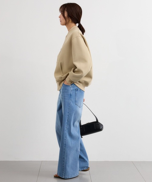 BARNYARDSTORM（バンヤードストーム）の「BARNYARDSTORM / ダンボールZIPブルゾン（ブルゾン・レディース・グレー/ベージュ・M/S）」の22枚目の写真