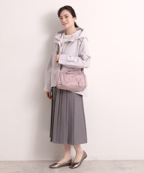 ITS'DEMO（イッツデモ）の「【10ポケット】ガバッとショルダー（ショルダーバッグ・レディース・ベビーピンク/グレー系3・00）」の6枚目の写真
