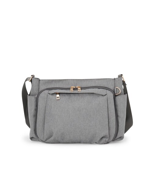 ITS'DEMO（イッツデモ）の「【10ポケット】ガバッとショルダー（ショルダーバッグ・レディース・ベビーピンク/グレー系3・00）」の16枚目の写真