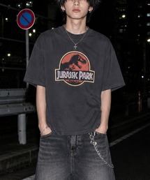 【15】〔UNIVERSAL Pictures〕アイコンプリント ユーズドライク半袖Tシャツ