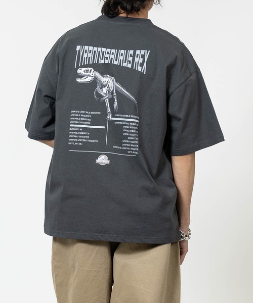 JOHN'S CLOSET（ジョンズクローゼット）の「【15】〔UNIVERSAL Pictures〕アイコンプリント ユーズドライク半袖Tシャツ（Tシャツ/カットソー・メンズ・ブラック系2/ブラック系1/ホワイト系1/ホワイト系2・MEDIUM/X-LARGE/LARGE）」の8枚目の写真