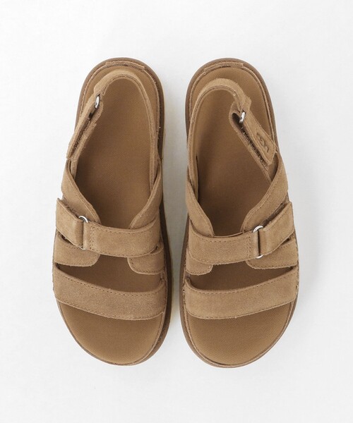 UGG(アグ)の「<UGG> W GOLDENSTAR GLEAM(サンダル・レディース・ブラウン系/ダークグレー・24.5cm/23cm/23.5cm/22cm/22.5cm/24cm/25cm)」の10枚目の写真