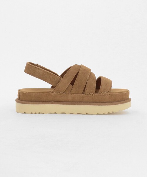 UGG(アグ)の「<UGG> W GOLDENSTAR GLEAM(サンダル・レディース・ブラウン系/ダークグレー・24.5cm/23cm/23.5cm/22cm/22.5cm/24cm/25cm)」の11枚目の写真