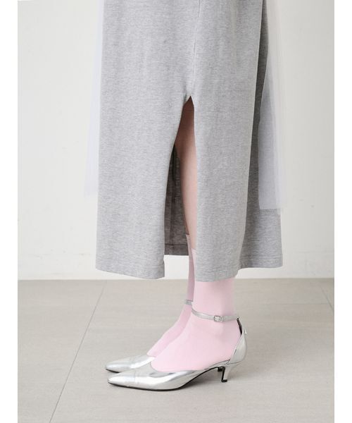 SORIN（ソリン　）の「Tulle Docking Big Dress/チュールドッキング ビッグドレス（ワンピース・レディース・グレー/ブラック/ナチュラル・36/38）」の17枚目の写真