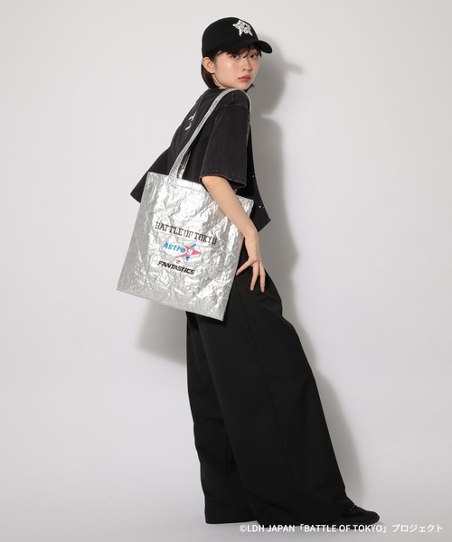 PAGEBOY(ページボーイ)の「【BATTLE OF TOKYO】Astro9 スラックス【3サイズ展開】(スラックス・レディース・チャコールグレー/ブラック・SMALL/MEDIUM/LARGE)」の8枚目の写真