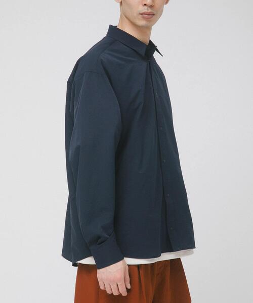 EKAL(エカル)の「『吸水速乾/通気性/軽量』DOT AIR LONG-SLEEVE SHIRTS(シャツ/ブラウス・メンズ・ネイビー/ブラック/ブラウン・LARGE/MEDIUM)」の5枚目の写真
