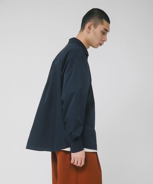 EKAL(エカル)の「『吸水速乾/通気性/軽量』DOT AIR LONG-SLEEVE SHIRTS(シャツ/ブラウス・メンズ・ネイビー/ブラック/ブラウン・LARGE/MEDIUM)」の6枚目の写真