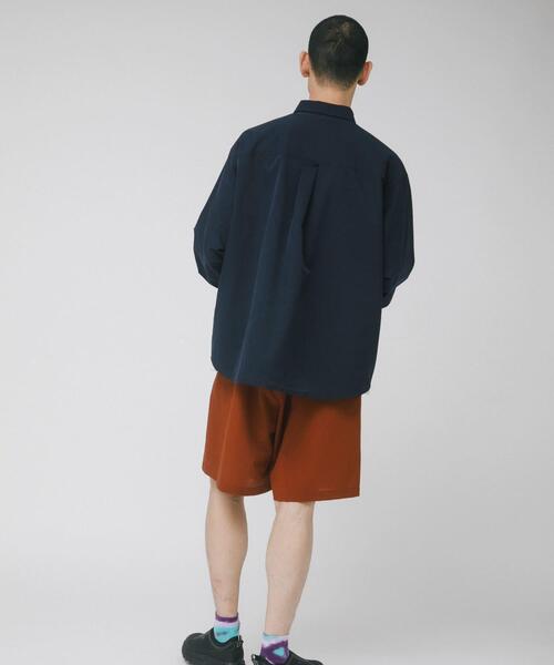 EKAL(エカル)の「『吸水速乾/通気性/軽量』DOT AIR LONG-SLEEVE SHIRTS(シャツ/ブラウス・メンズ・ネイビー/ブラック/ブラウン・LARGE/MEDIUM)」の8枚目の写真