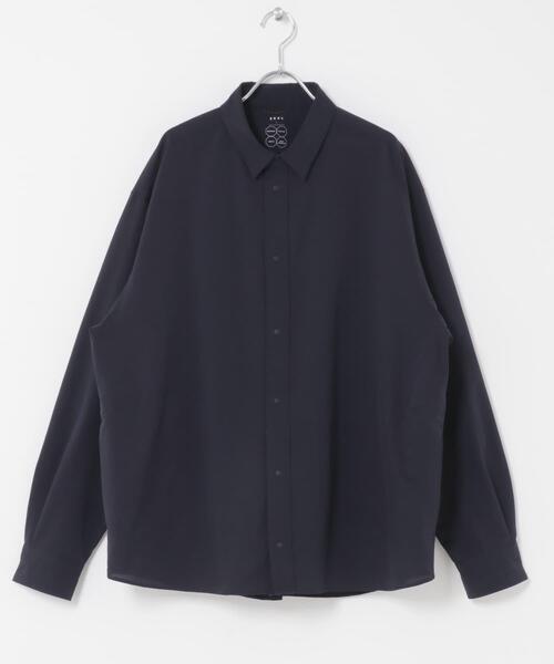 EKAL(エカル)の「『吸水速乾/通気性/軽量』DOT AIR LONG-SLEEVE SHIRTS(シャツ/ブラウス・メンズ・ネイビー/ブラック/ブラウン・LARGE/MEDIUM)」の9枚目の写真