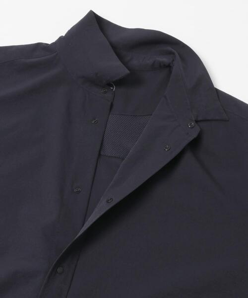 EKAL(エカル)の「『吸水速乾/通気性/軽量』DOT AIR LONG-SLEEVE SHIRTS(シャツ/ブラウス・メンズ・ネイビー/ブラック/ブラウン・LARGE/MEDIUM)」の10枚目の写真